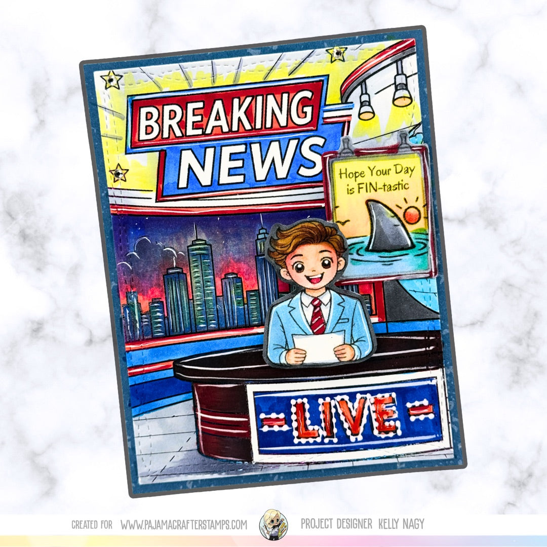Breaking News Stamps