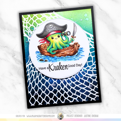 Kraken Good Day Stamps