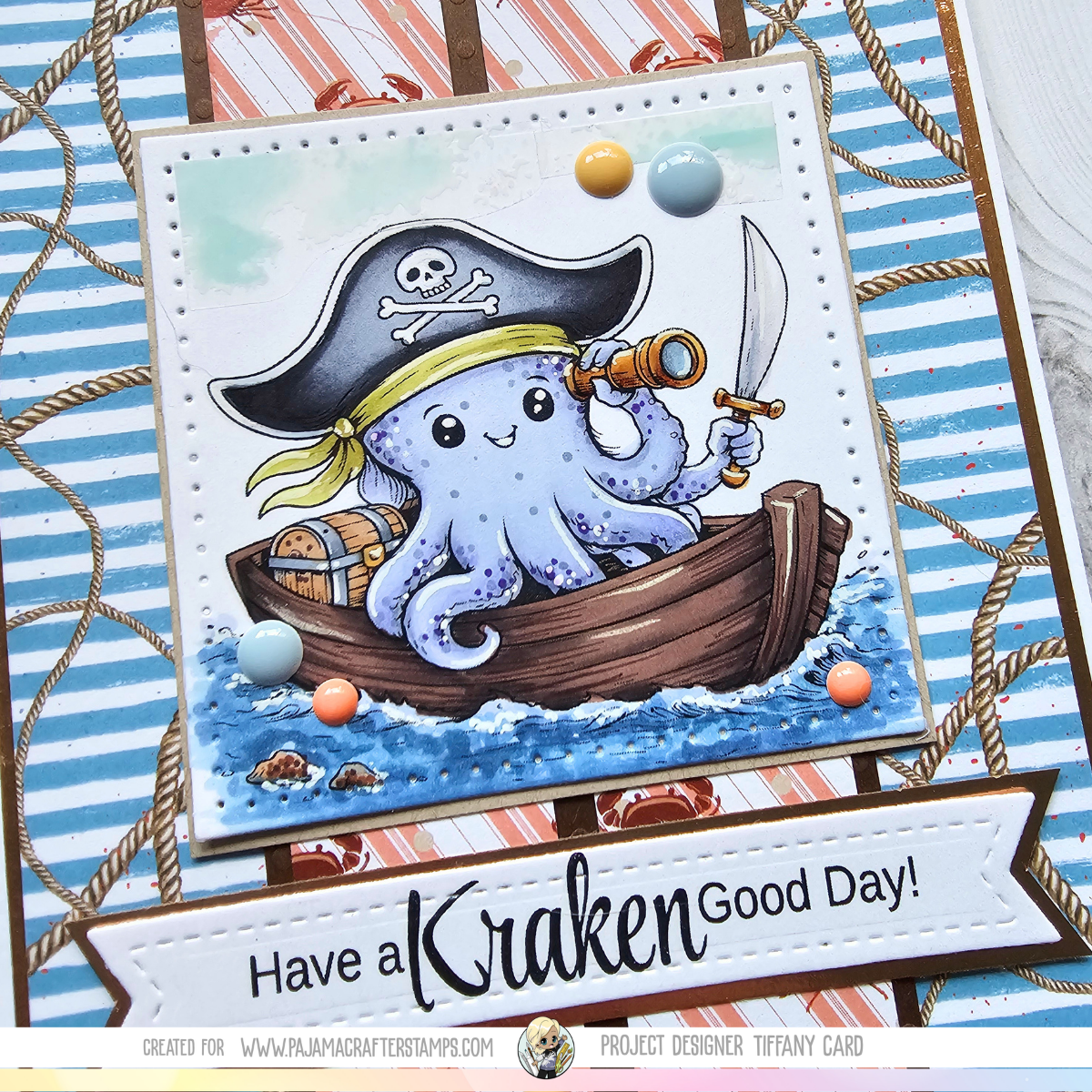 Kraken Good Day Stamps