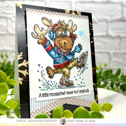 Moose On The Loose Stamps