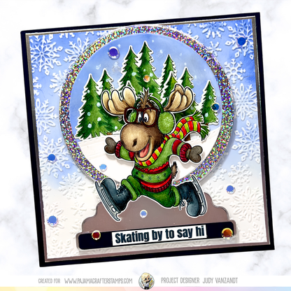 Moose On The Loose Stamps