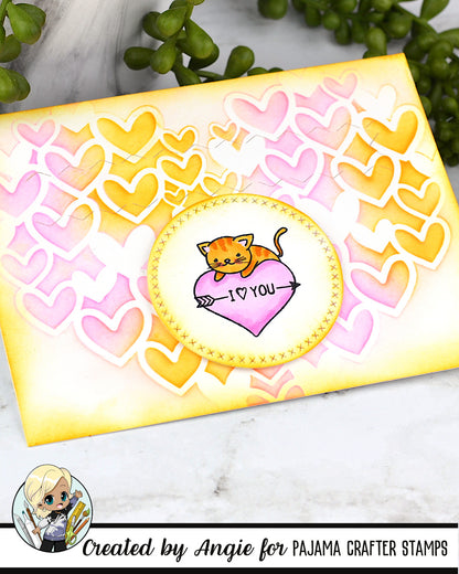 In My Heart of Hearts Stencil