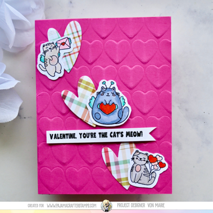 Meowentine Stamps