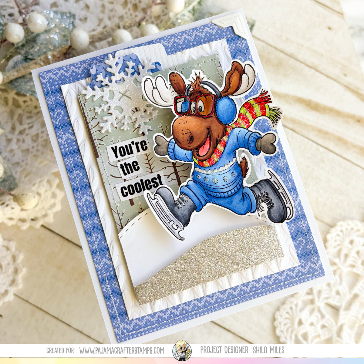 Moose On The Loose Stamps