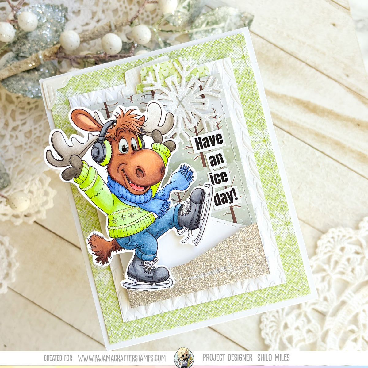 Moose On The Loose Stamps