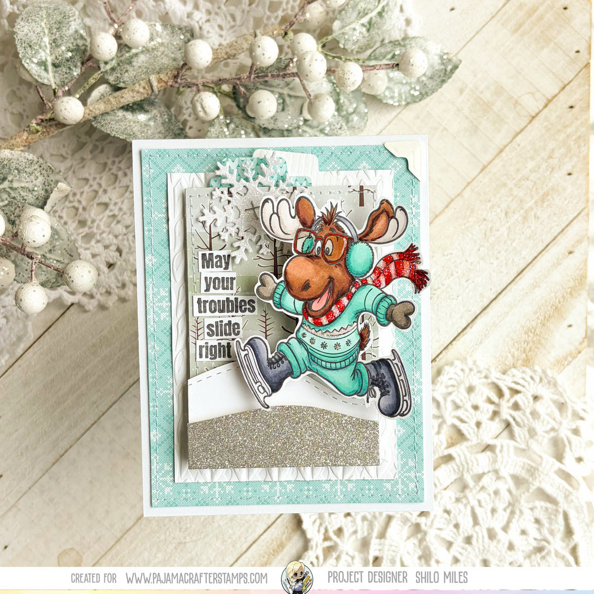 Moose On The Loose Stamps