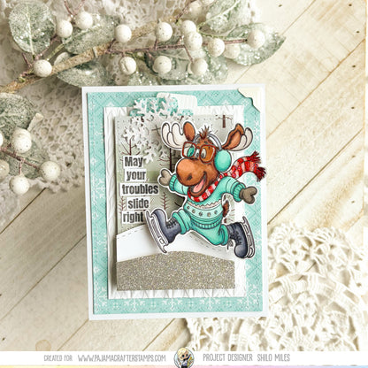 Moose On The Loose Stamps