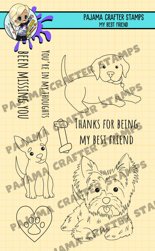 Stamps - My Best Friend - PCS-007