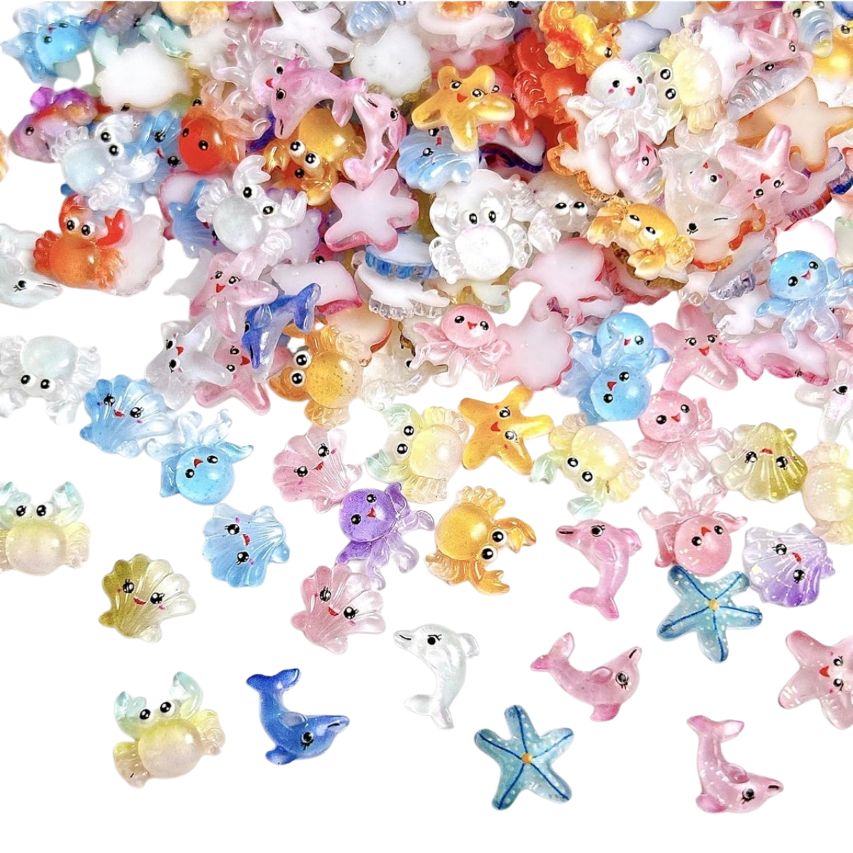 Ocean Friends Embellishments - 10 pk
