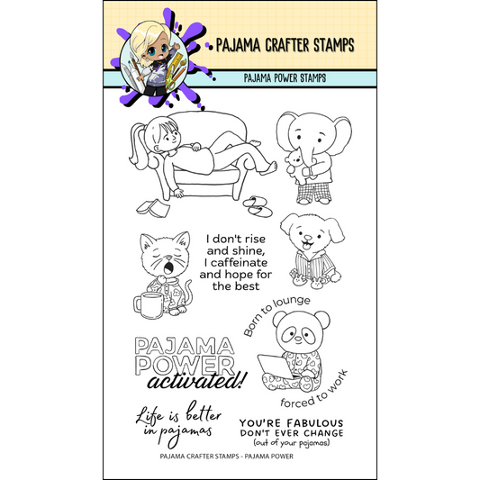 Pajama Power Stamps