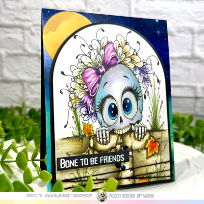 Peek A Boo Bones Stamps