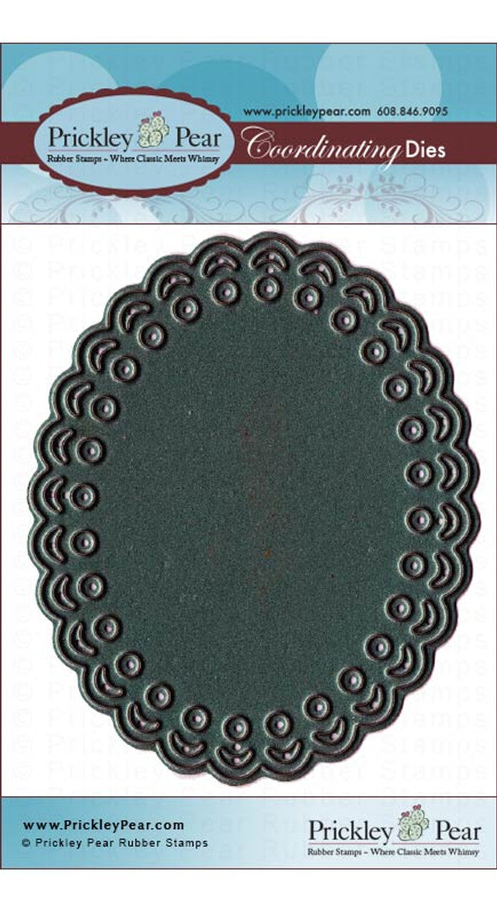 Die - Scalloped Oval - PPRS-D027