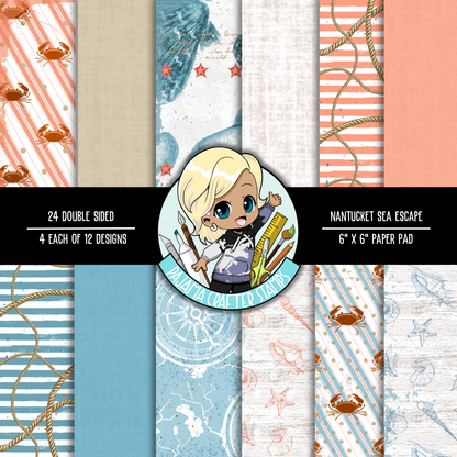 Nantucket Sea Escape Paper Pack