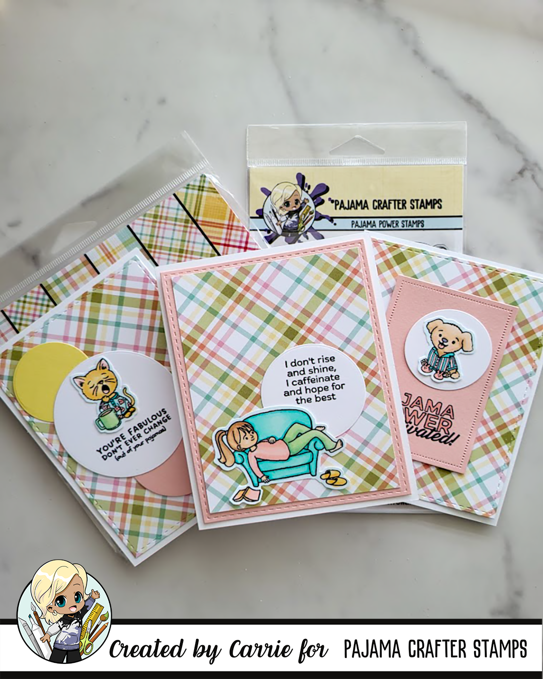 Pajama Power Stamps