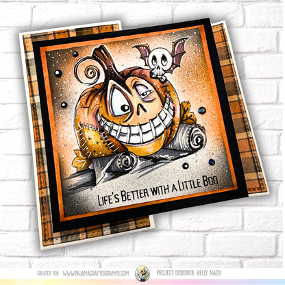 Patchwork Pumpkins Stamps