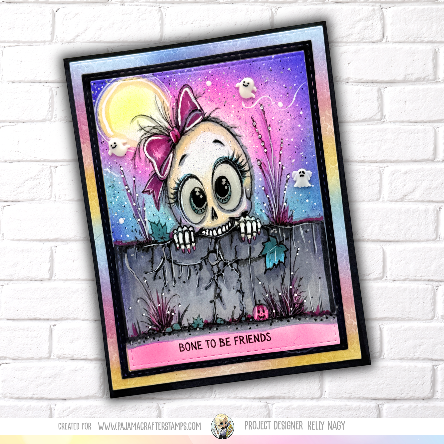 Peek A Boo Bones Stamps
