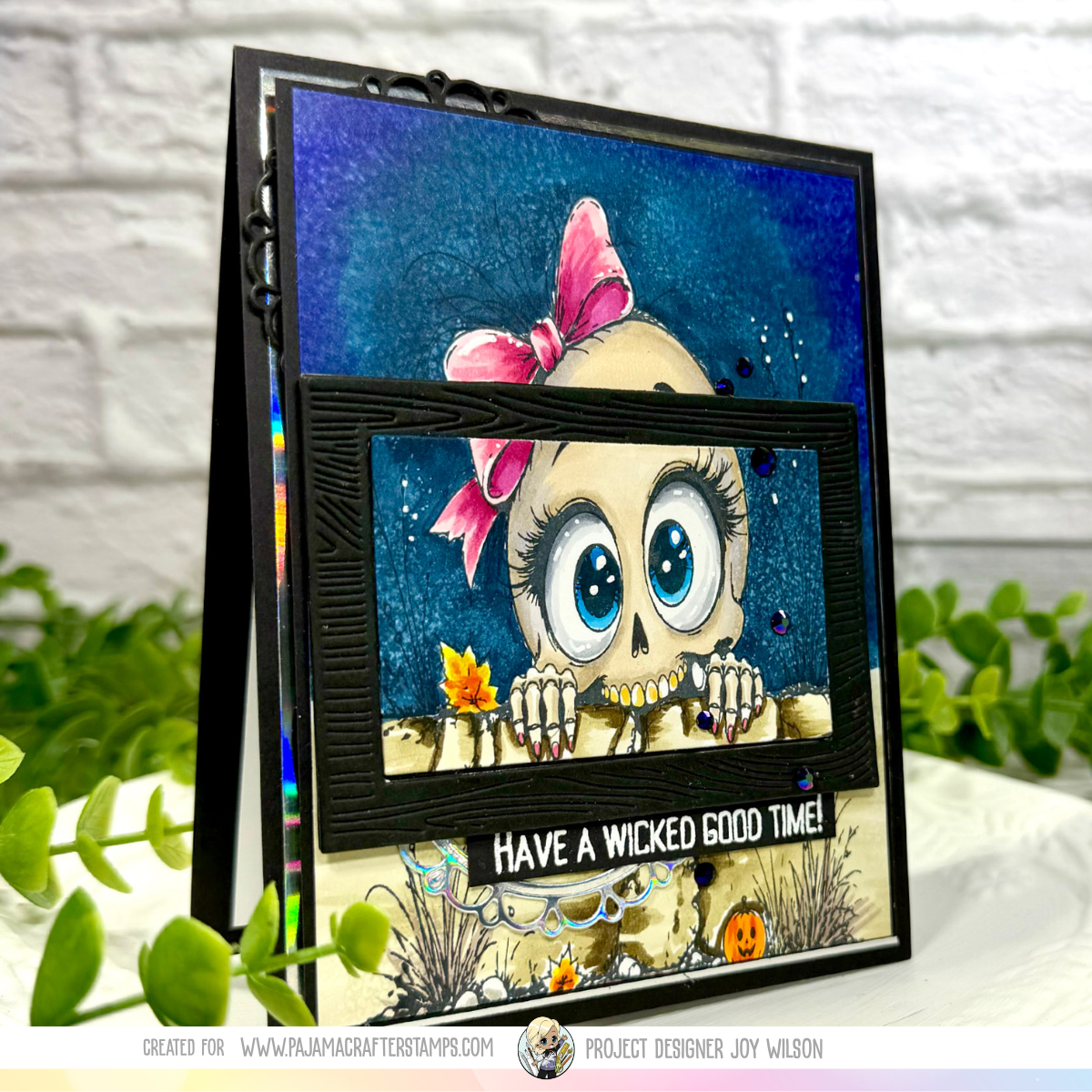 Peek A Boo Bones Stamps