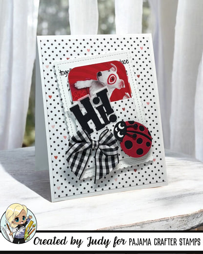 Lady Bug Gift Card Holder Die