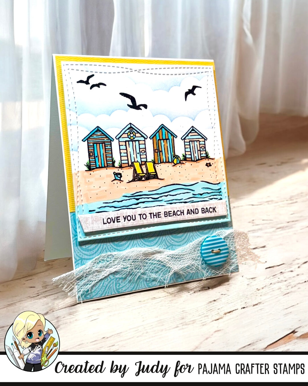 Beach Huts Stamps