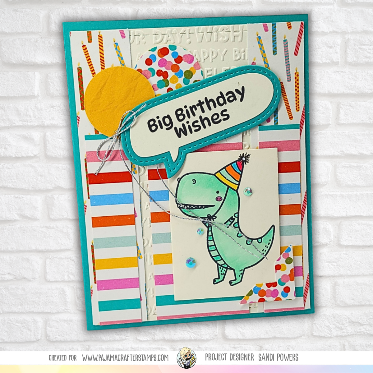 Prehistroric Birthday Stamp