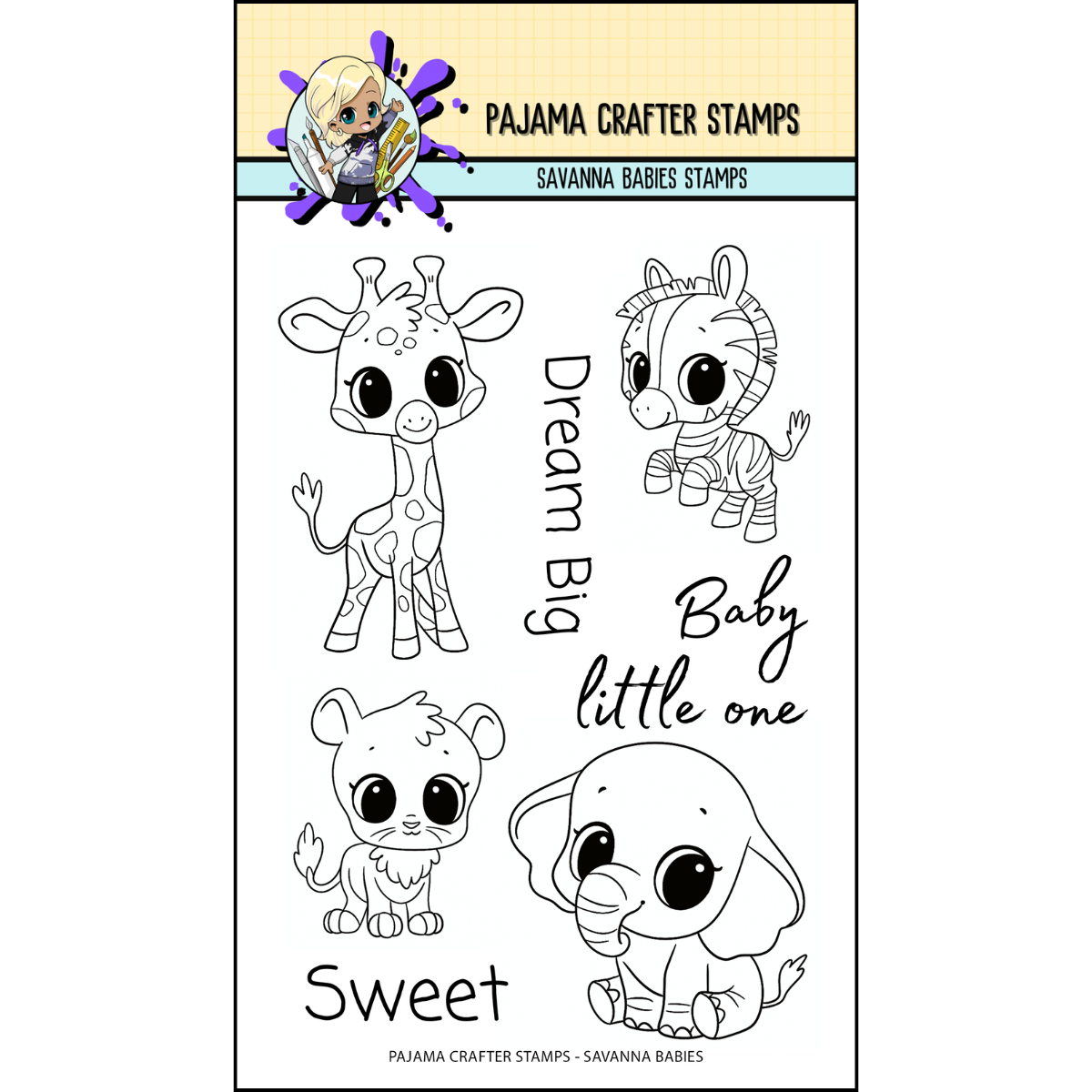 Savanna Babies Stamps