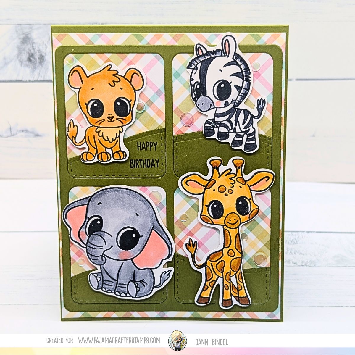 Savanna Babies Stamps