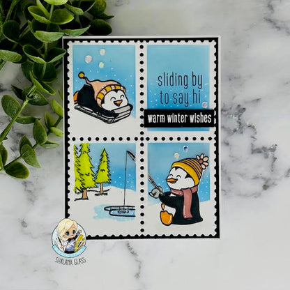 Stamps - Sliding By - PCS-008