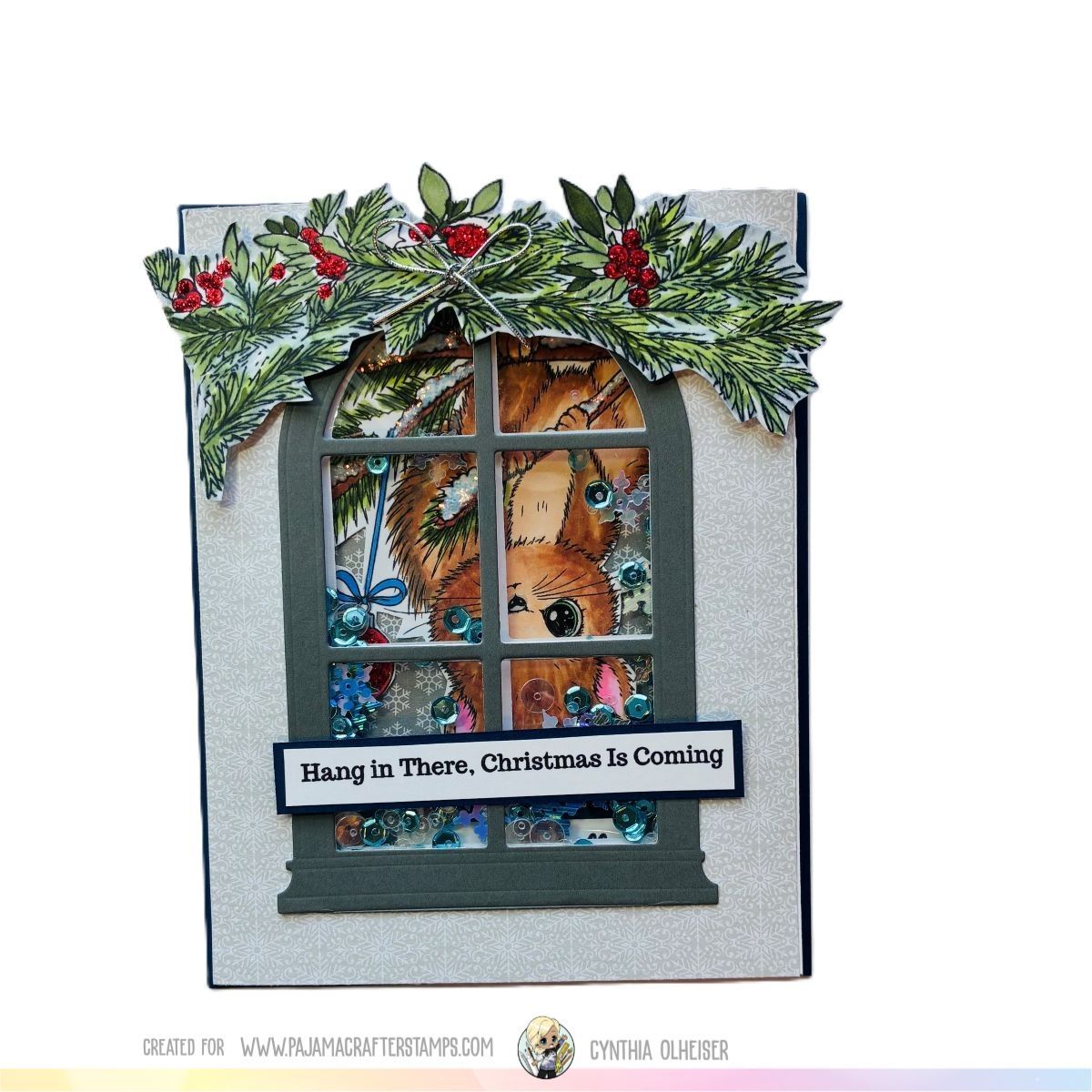 Squirrely Christmas Stamps
