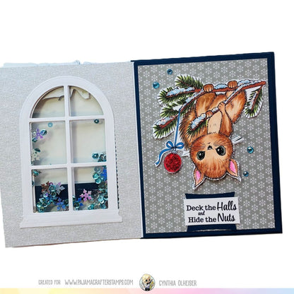 Squirrely Christmas Stamps
