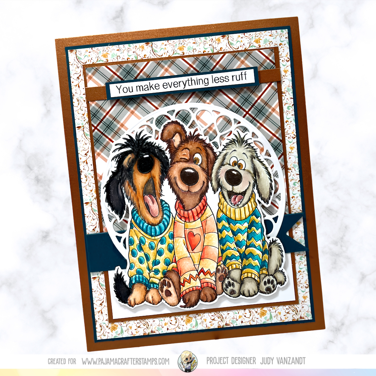 Sweater Weather Woofs Stamps