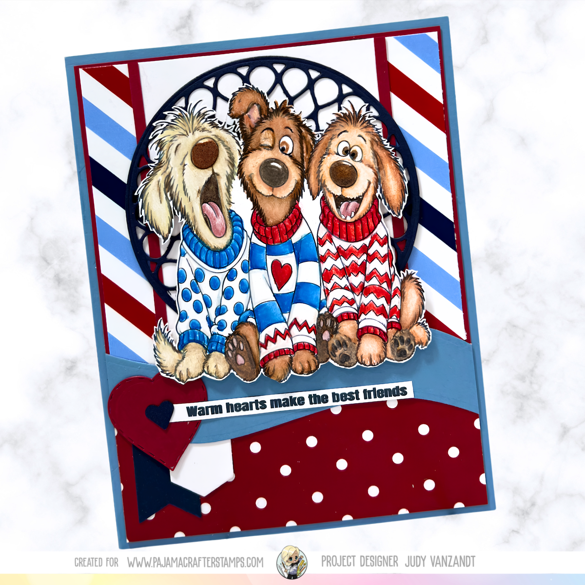 Sweater Weather Woofs Stamps