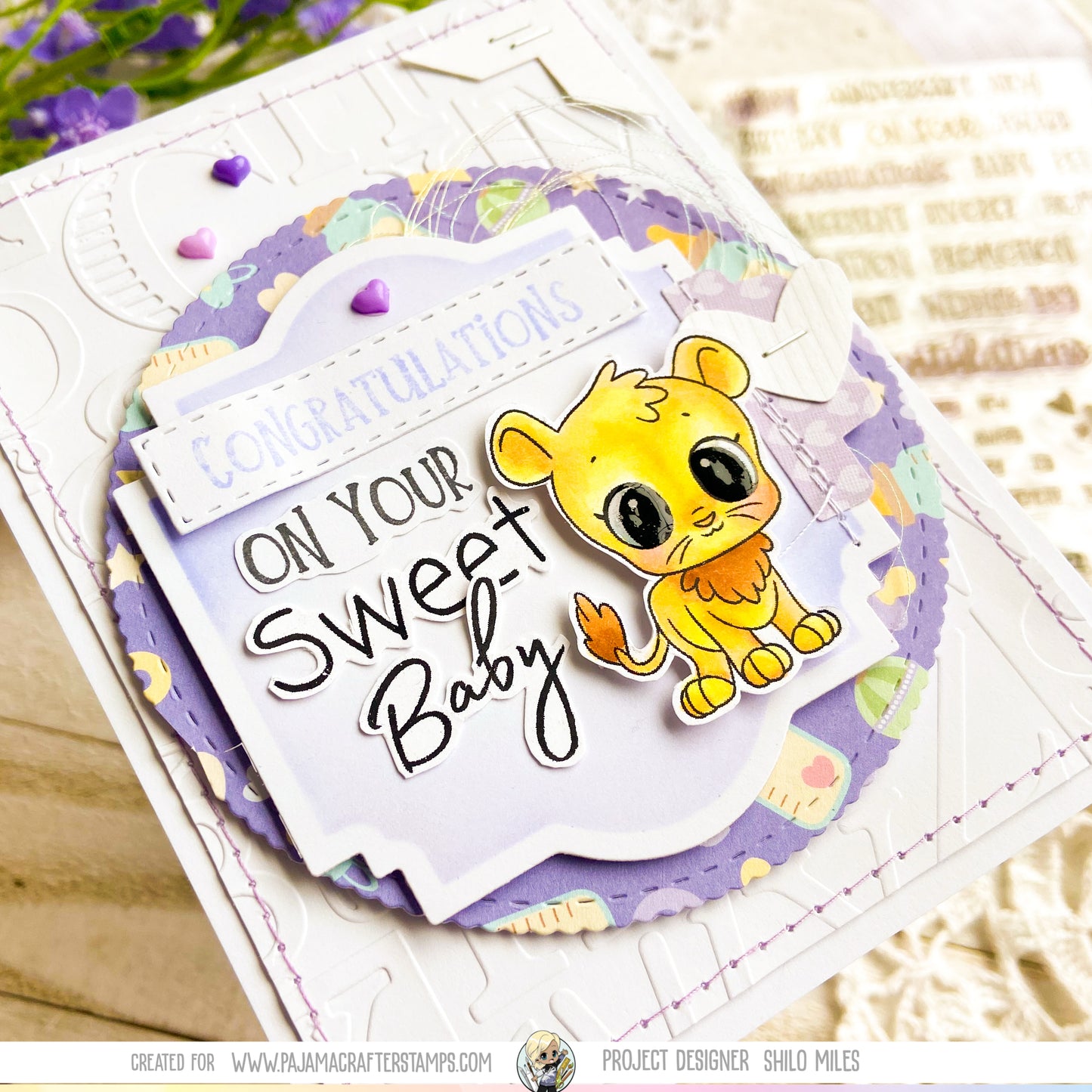 Savanna Babies Stamps