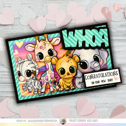 Savanna Babies Stamps