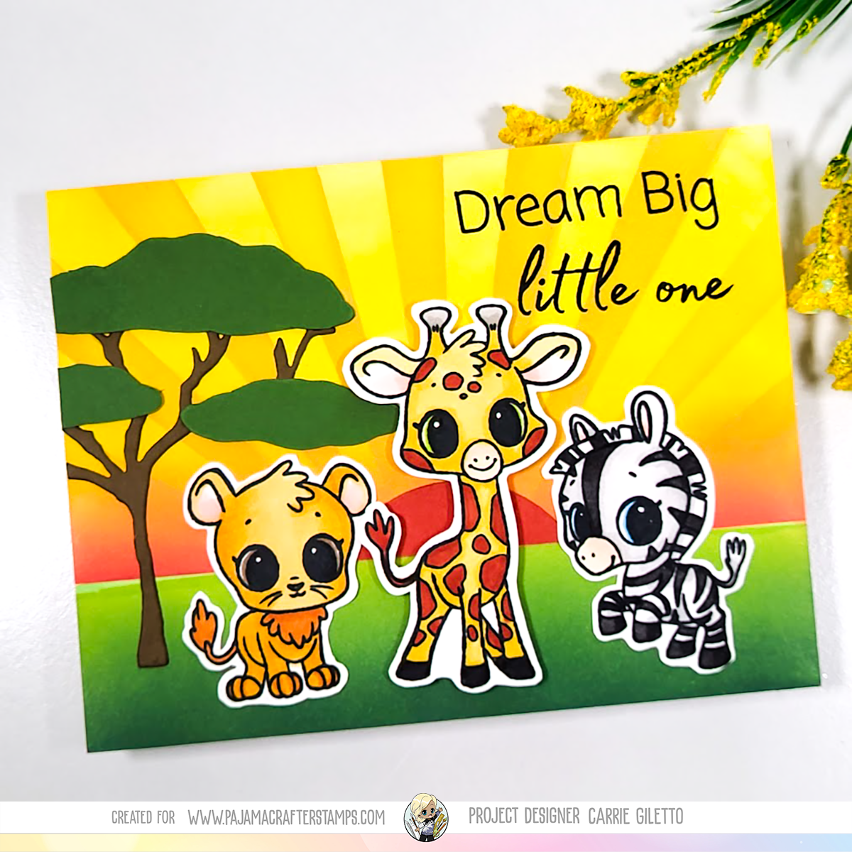 Savanna Babies Stamps