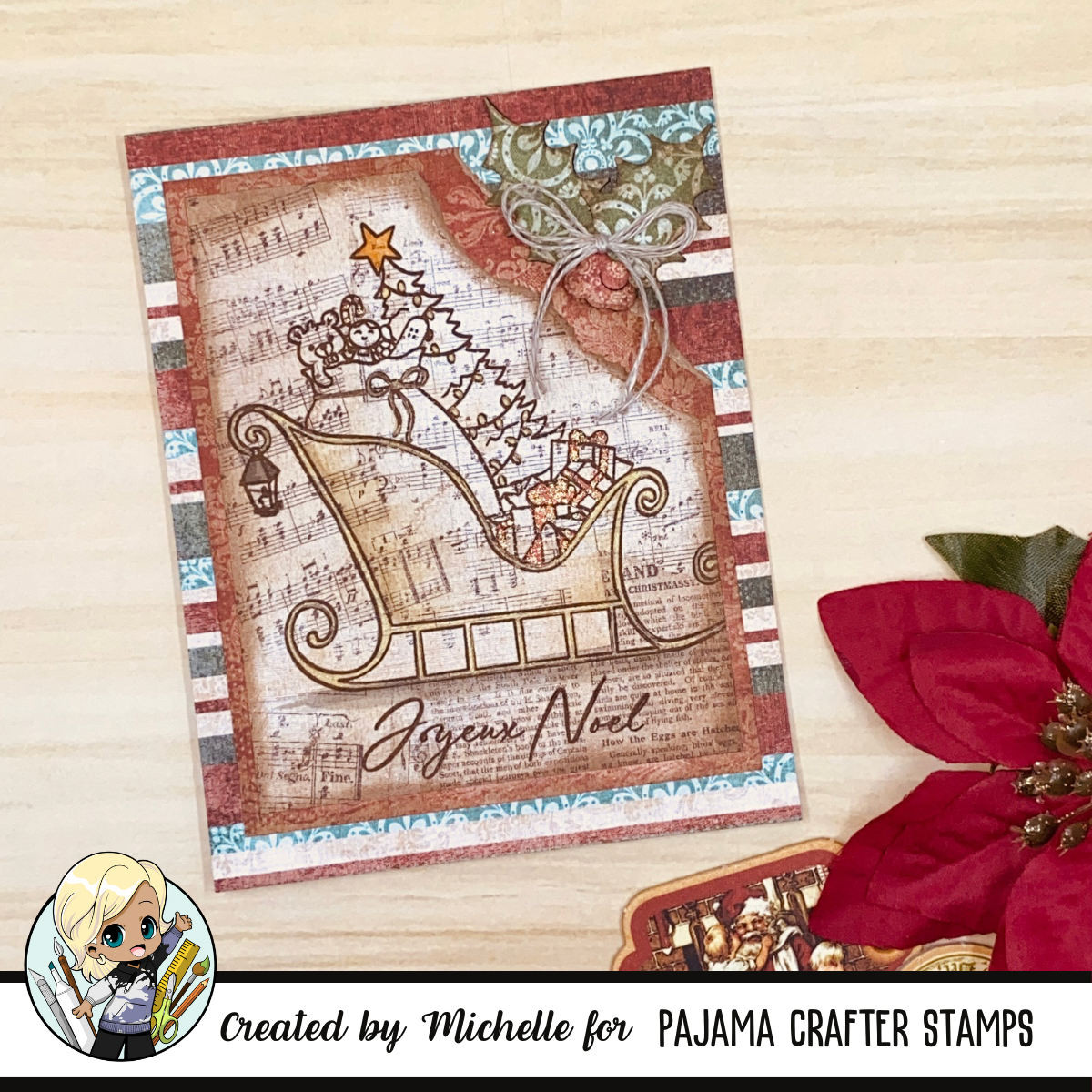 Bundle - Season's Gifting Stamp & Die - PCS-DB063