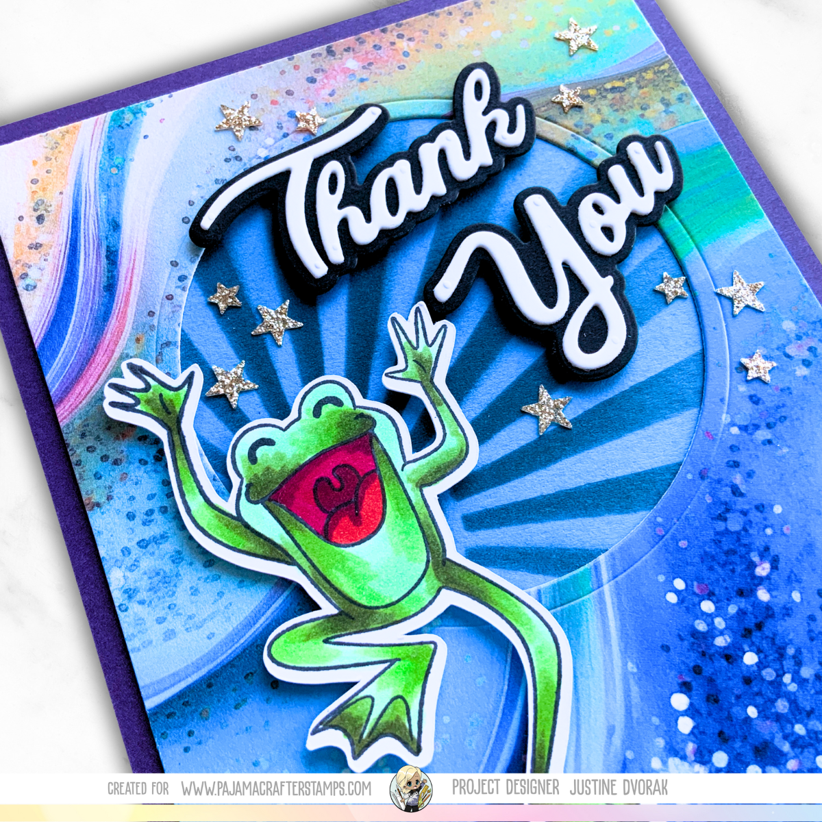 Toadally Awesome Birthday Stamps