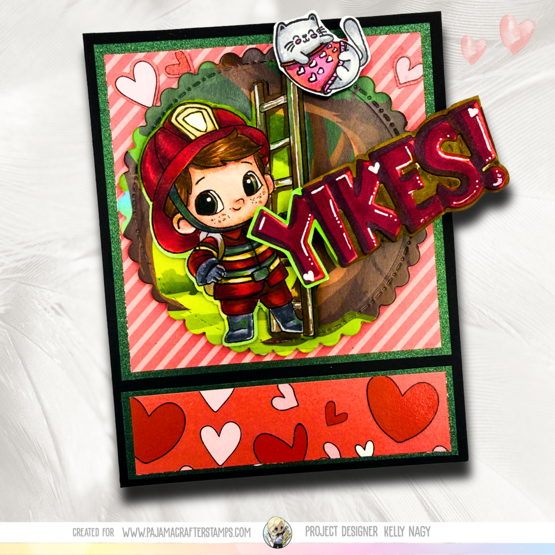 Smokin' Hot Heroes Stamps