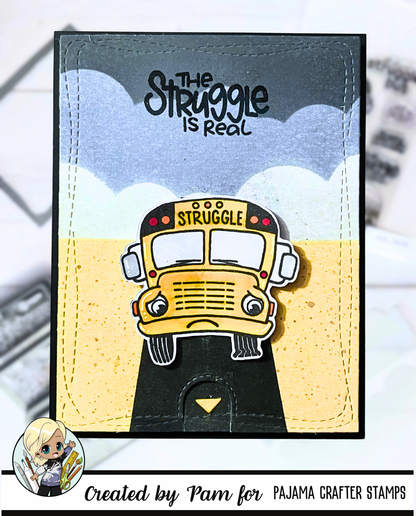Struggle Bus Stamps