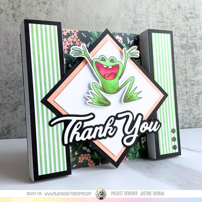 Toadally Awesome Birthday Stamps