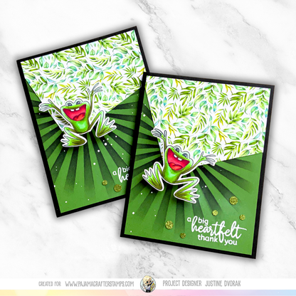 Toadally Awesome Birthday Stamps