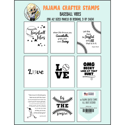 Baseball Vibes Flashcards