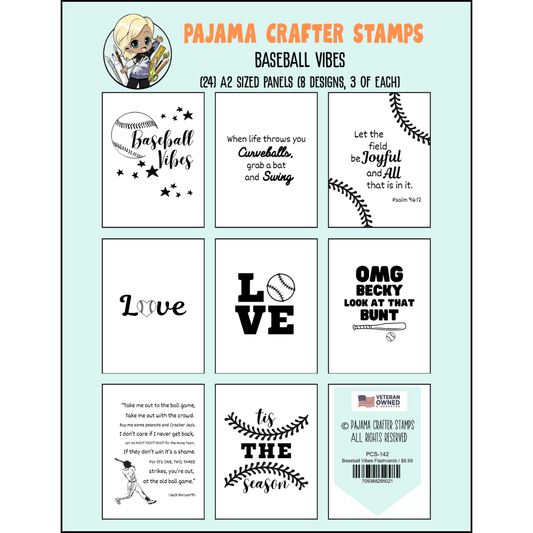 Baseball Vibes Flashcards