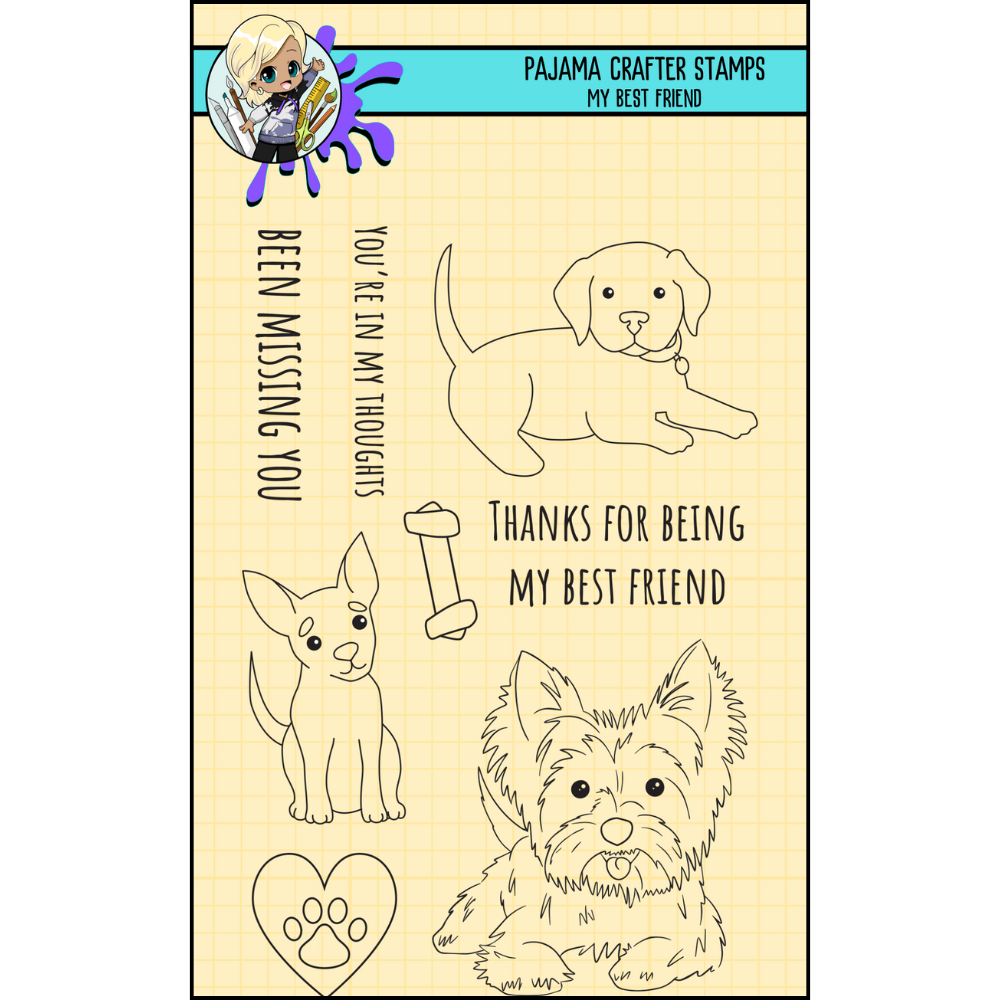 My Best Friend Stamps