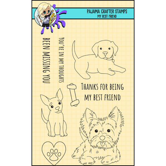 My Best Friend Stamps