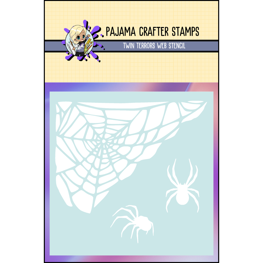 Twin Terrors Web Stencil