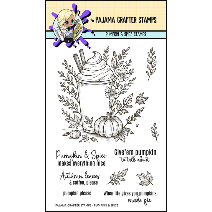 Pumpkin Spice Stamp Set