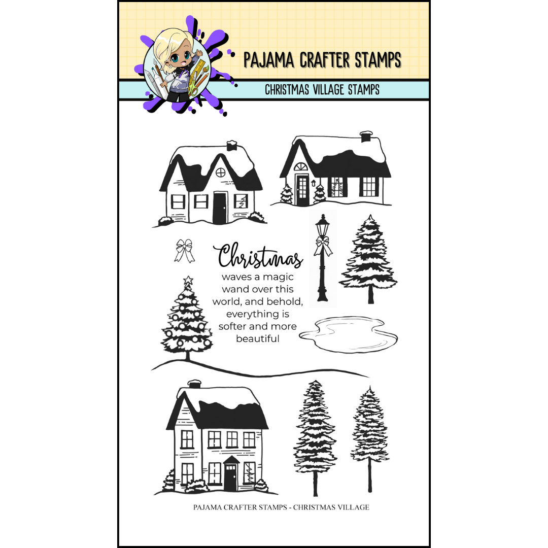 Christmas Village Stamps