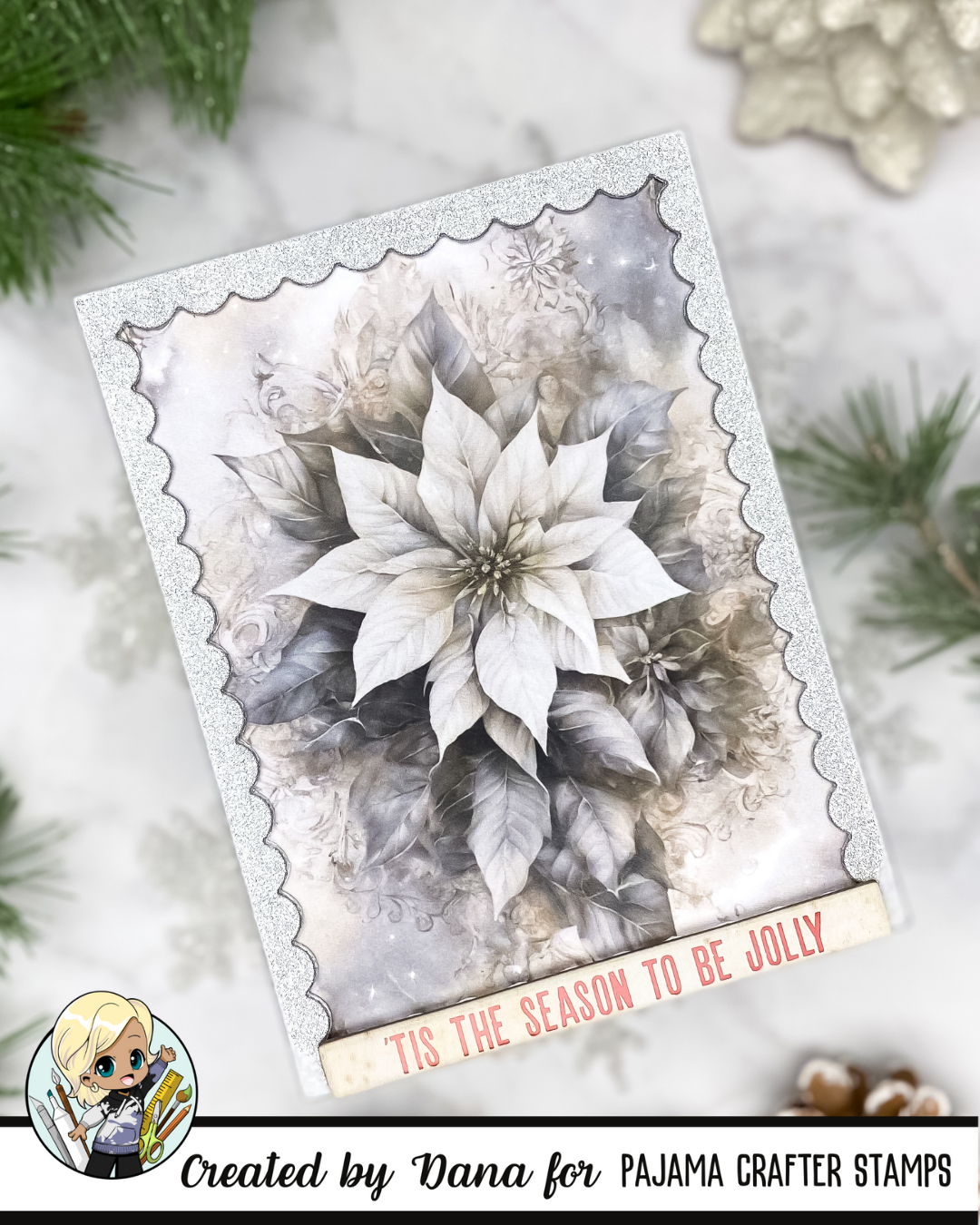 Vintage Christmas Card Panels with Card Bases and Envelopes