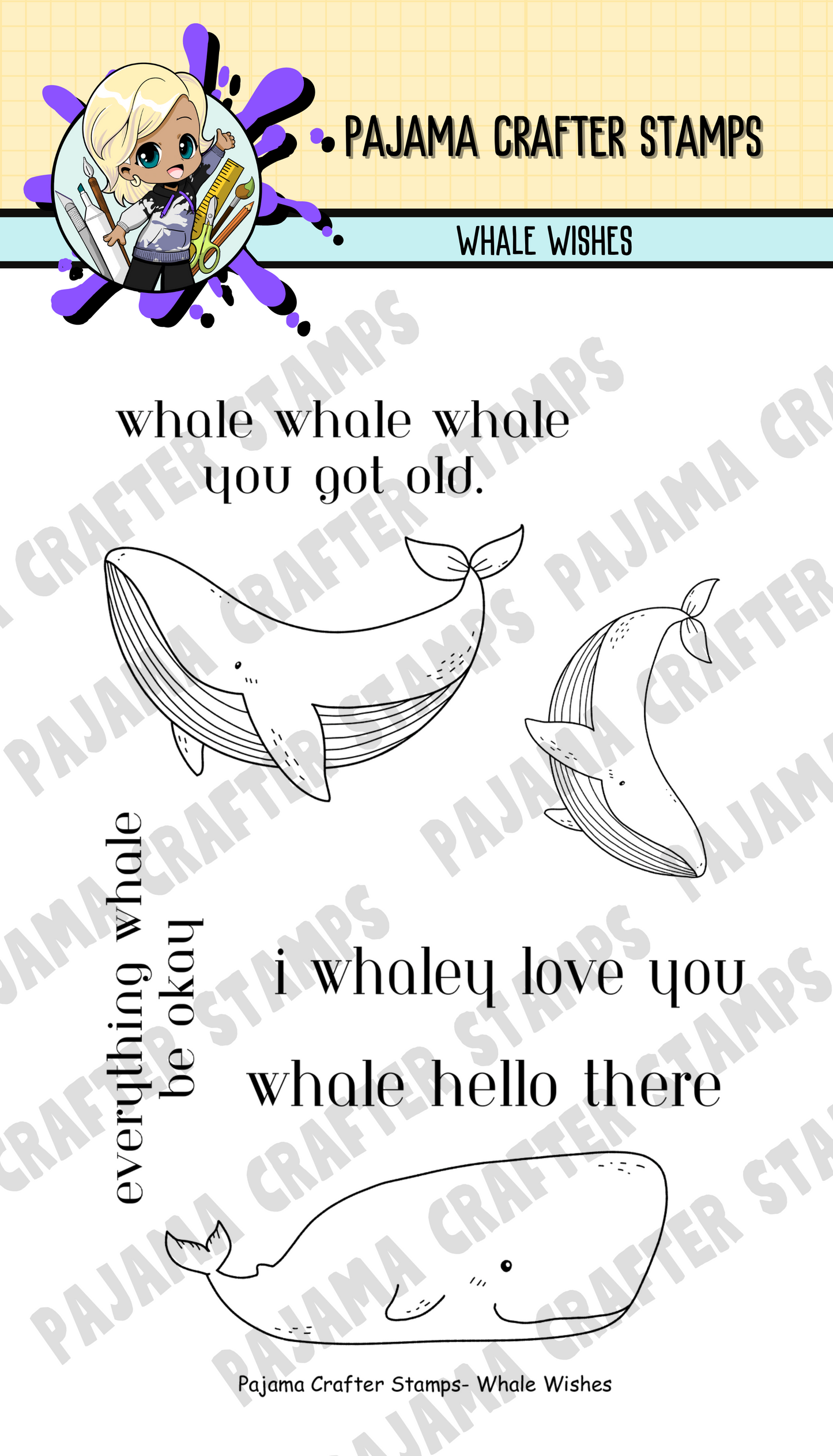 Whale Wishes Stamps