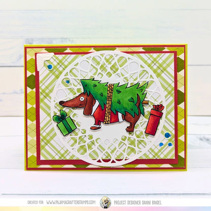 Wienerful Christmas Stamps